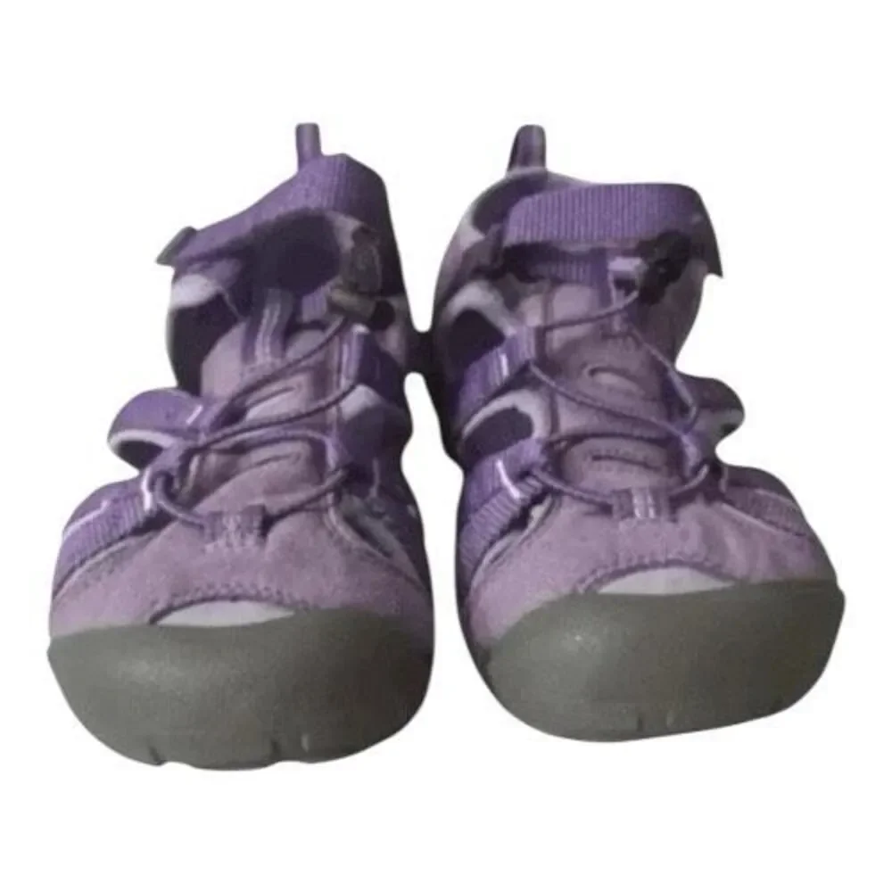 Keen Newport H2 Kids-Youth Water Sandals Size 4 Purple Hiking Girls Close Toe